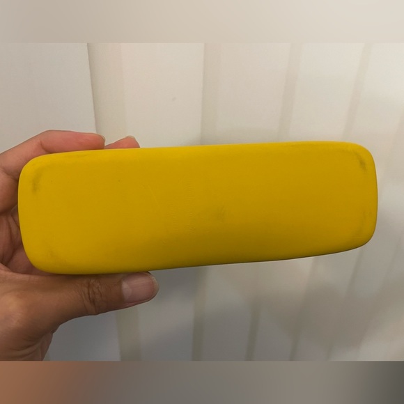 Ray-Ban sunglasses/ glasses hard case | yellow mustard color - Picture 3 of 12